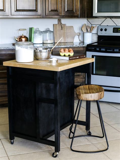 plans to build a portable kitchen island